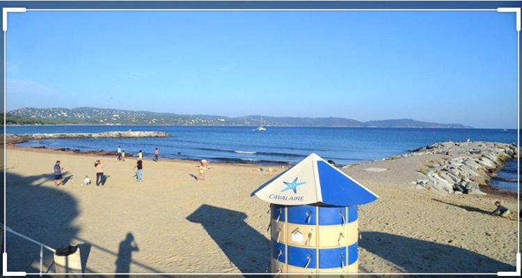 Cavalaire Sea View Cottage: Equipped for 4 with Pool, A/C, Wi-Fi & Bikes Exterior photo